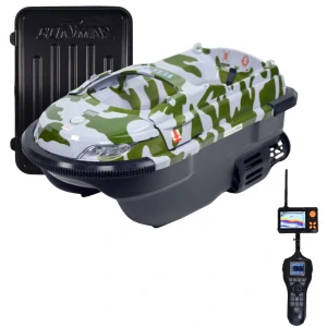 Zavážecí lodička VULCAN PRO s GPS a Echolotem- Camo