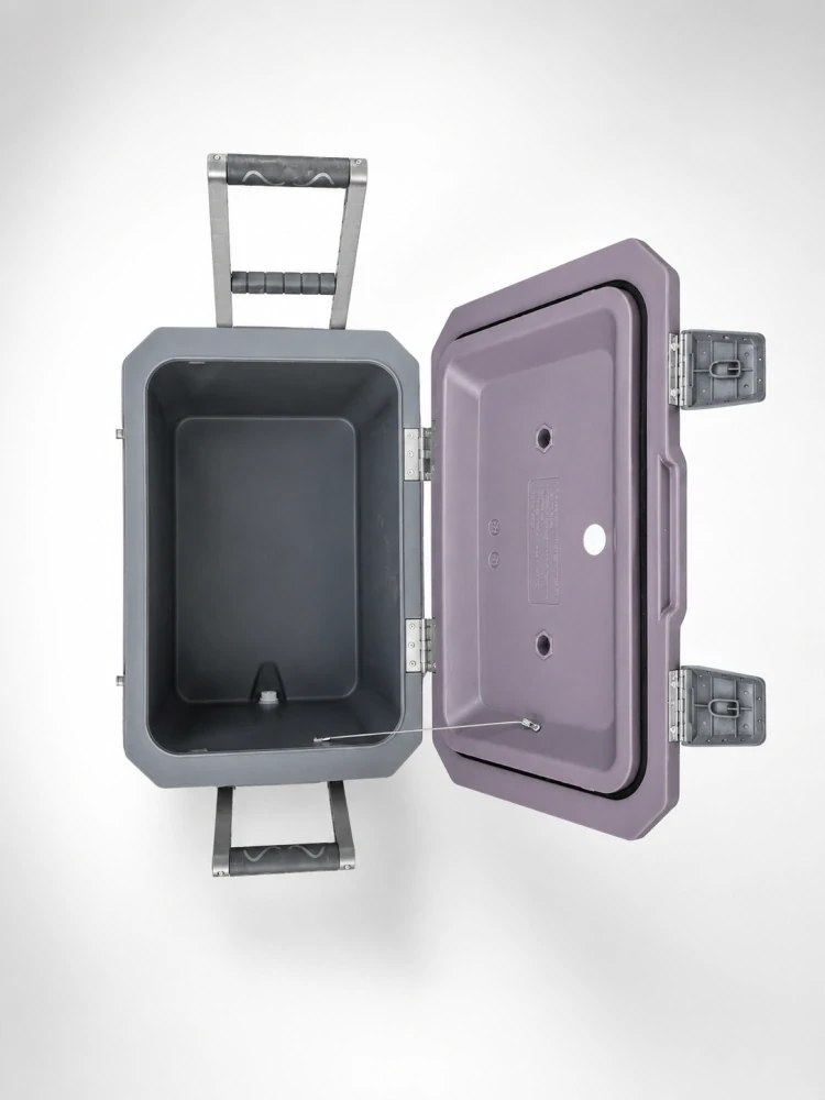 Boatman Outdoorový chladicí box 45 l s kolečky a madlem