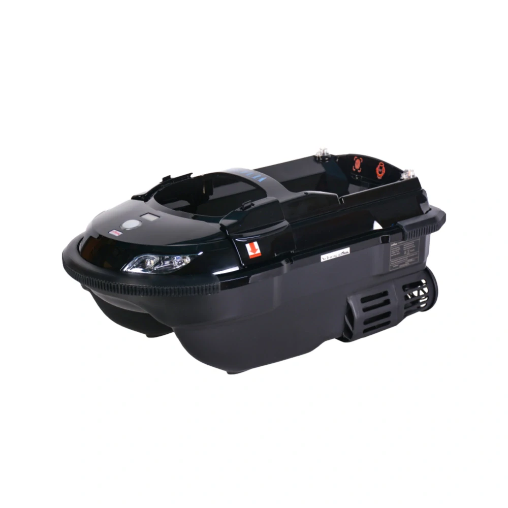 Zavážecí lodička VULCAN PRO s GPS a Echolotem- Černá