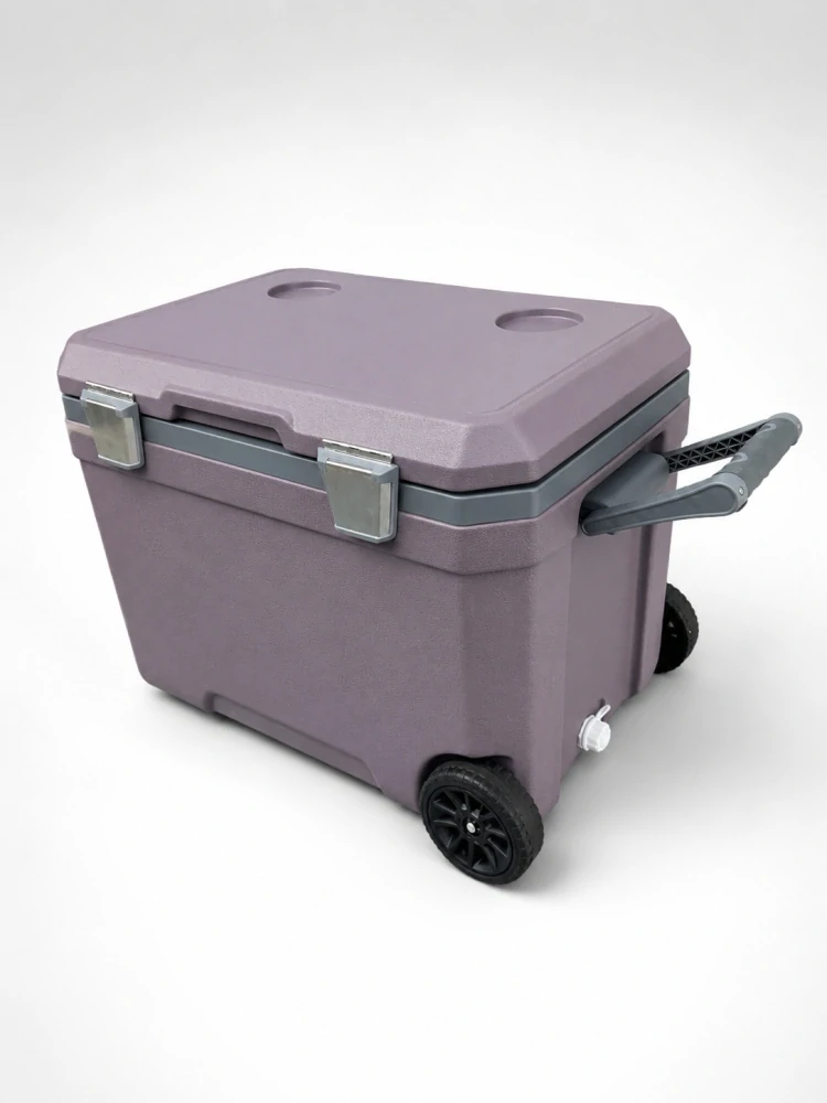 Boatman Outdoorový chladicí box 45 l s kolečky a madlem