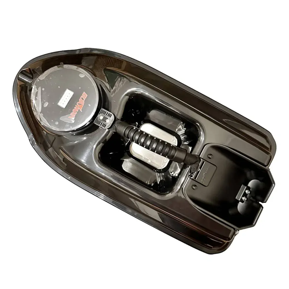 Zavážecí lodička ACTOR s GPS a výklopníkem 10Ah baterie- Černá