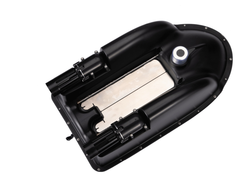 Zavážecí lodička ACTOR PLUS s Echolotem- Černá