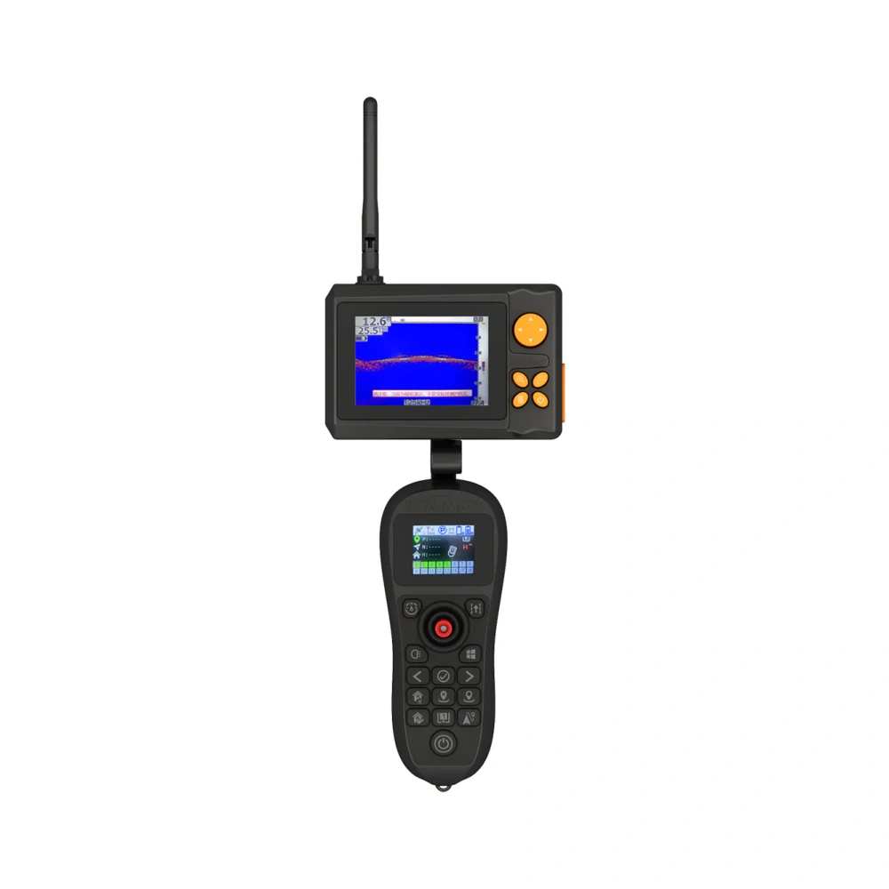 Zavážecí lodička VULCAN Mini PRO s GPS a Echolot- Černý